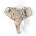Trophée en peluche éléphant